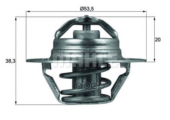 

Термостат Renault Clio II/Megane I/Megane I Classic 91>07 Citroen Berlingo / Berlingo Firs