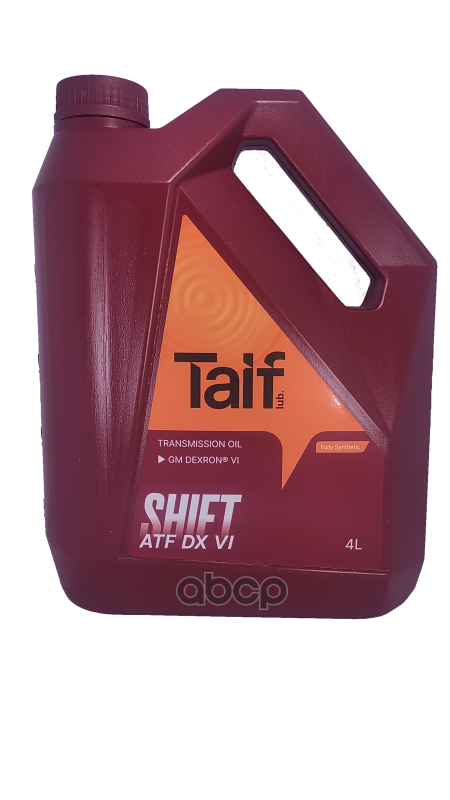 фото Масло трансмиссионное "taif" shift atf dx vi (4 л) taif lubricants арт. 214018