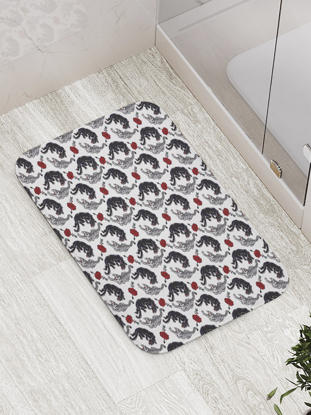 

Коврик противоскользящий для ванной, сауны, бассейна, 77х52 см bath_59259 JoyArty