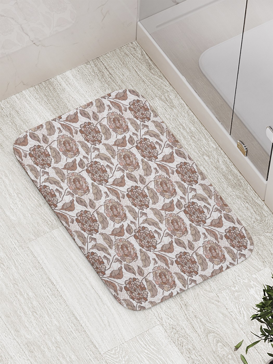 

Коврик противоскользящий для ванной, сауны, бассейна, 77х52 см bath_59255 JoyArty