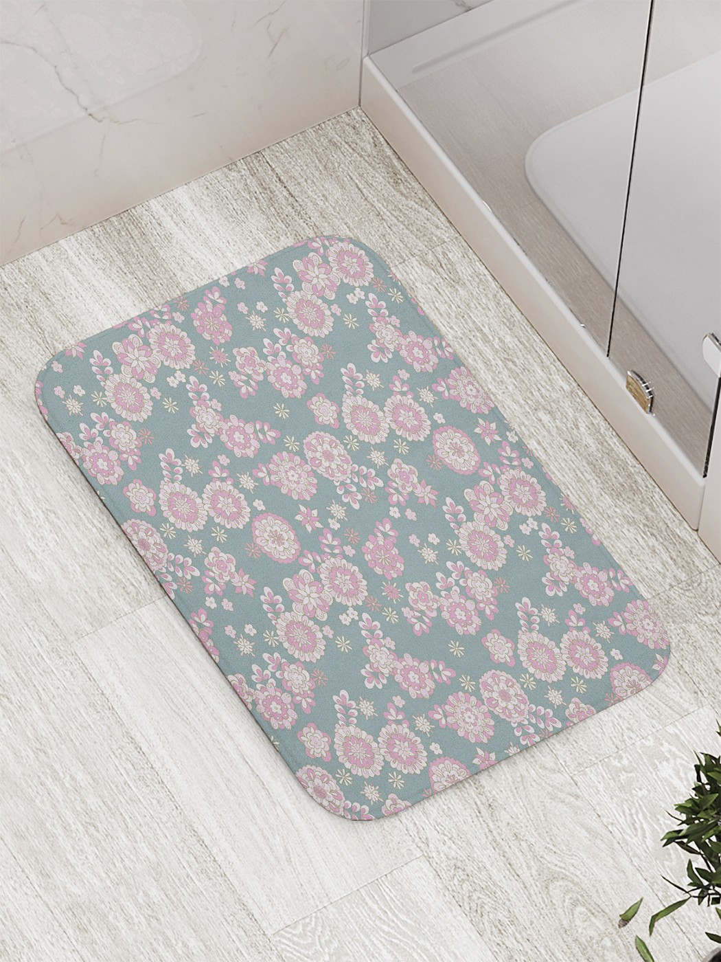 

Коврик противоскользящий для ванной, сауны, бассейна, 77х52 см bath_59253 JoyArty