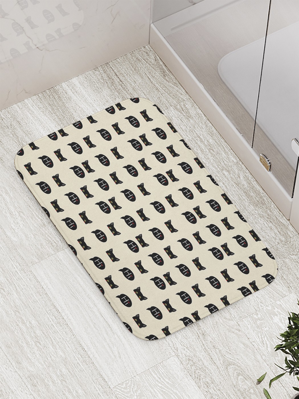 

Коврик противоскользящий для ванной, сауны, бассейна, 77х52 см bath_59211 JoyArty