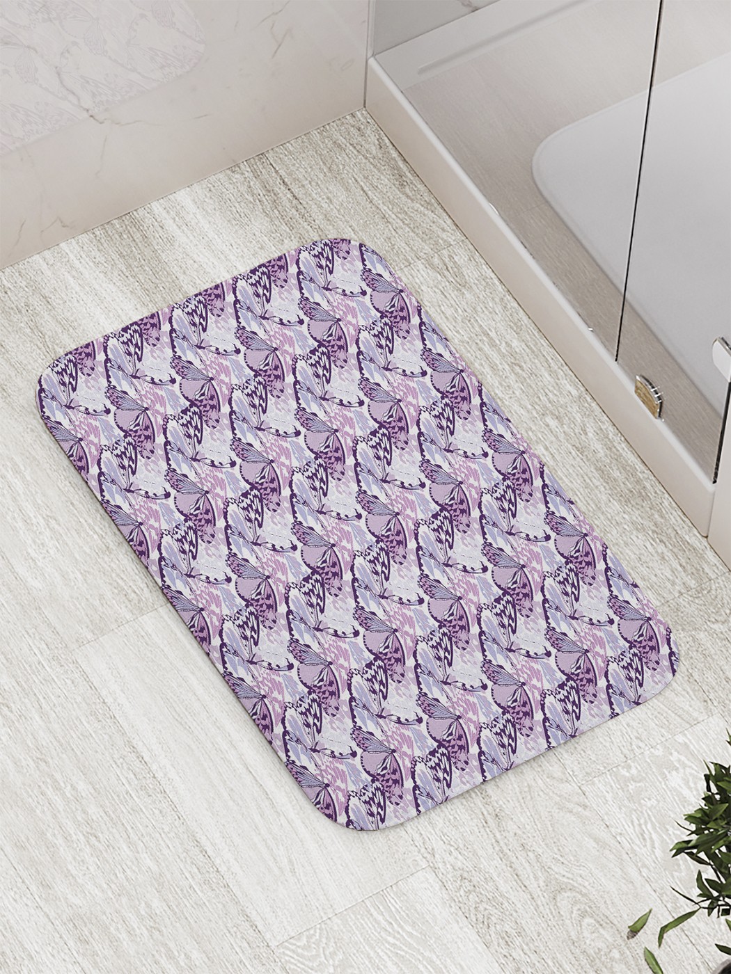 

Коврик противоскользящий для ванной, сауны, бассейна, 77х52 см bath_59201 JoyArty