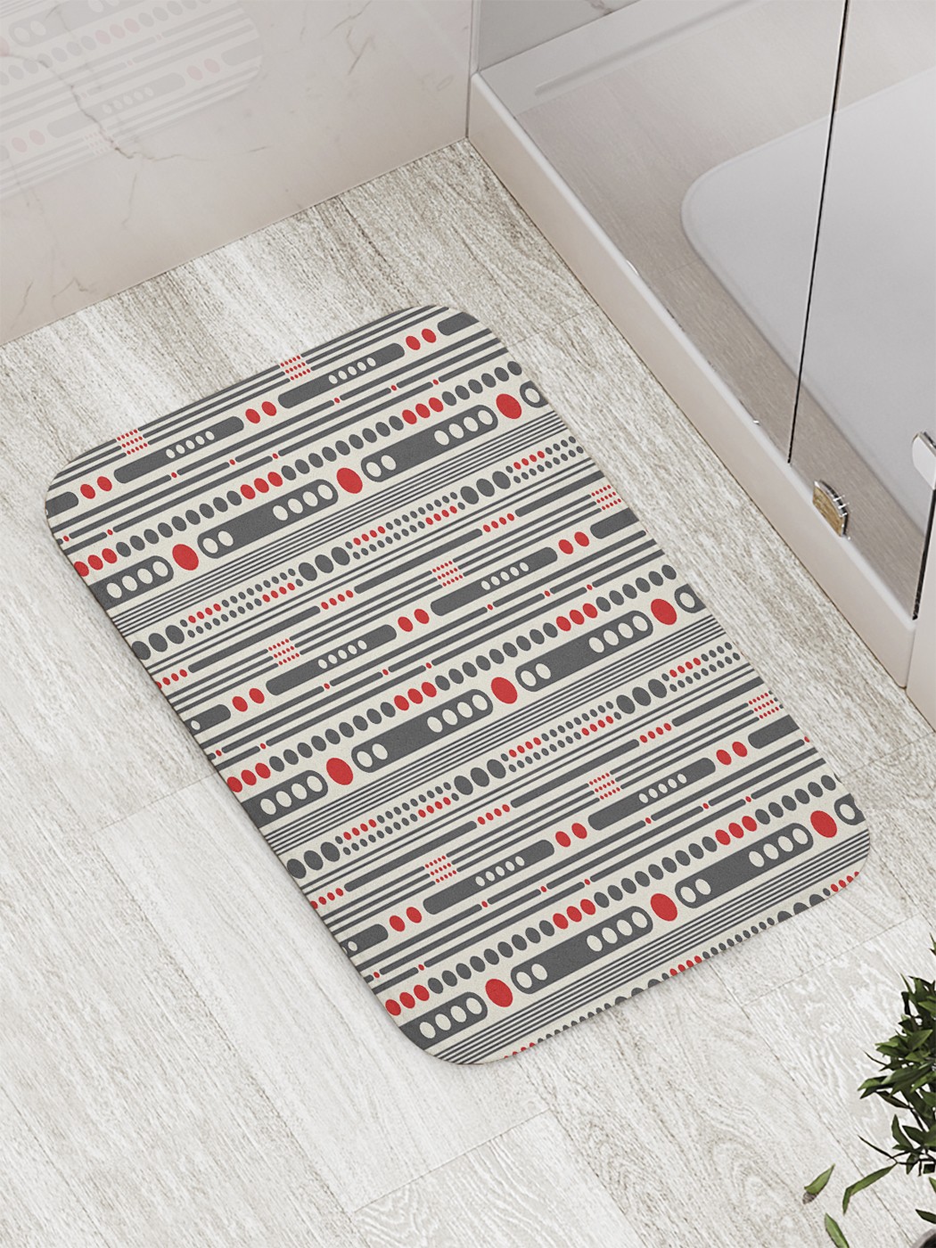 

Коврик противоскользящий для ванной, сауны, бассейна, 77х52 см bath_59196 JoyArty