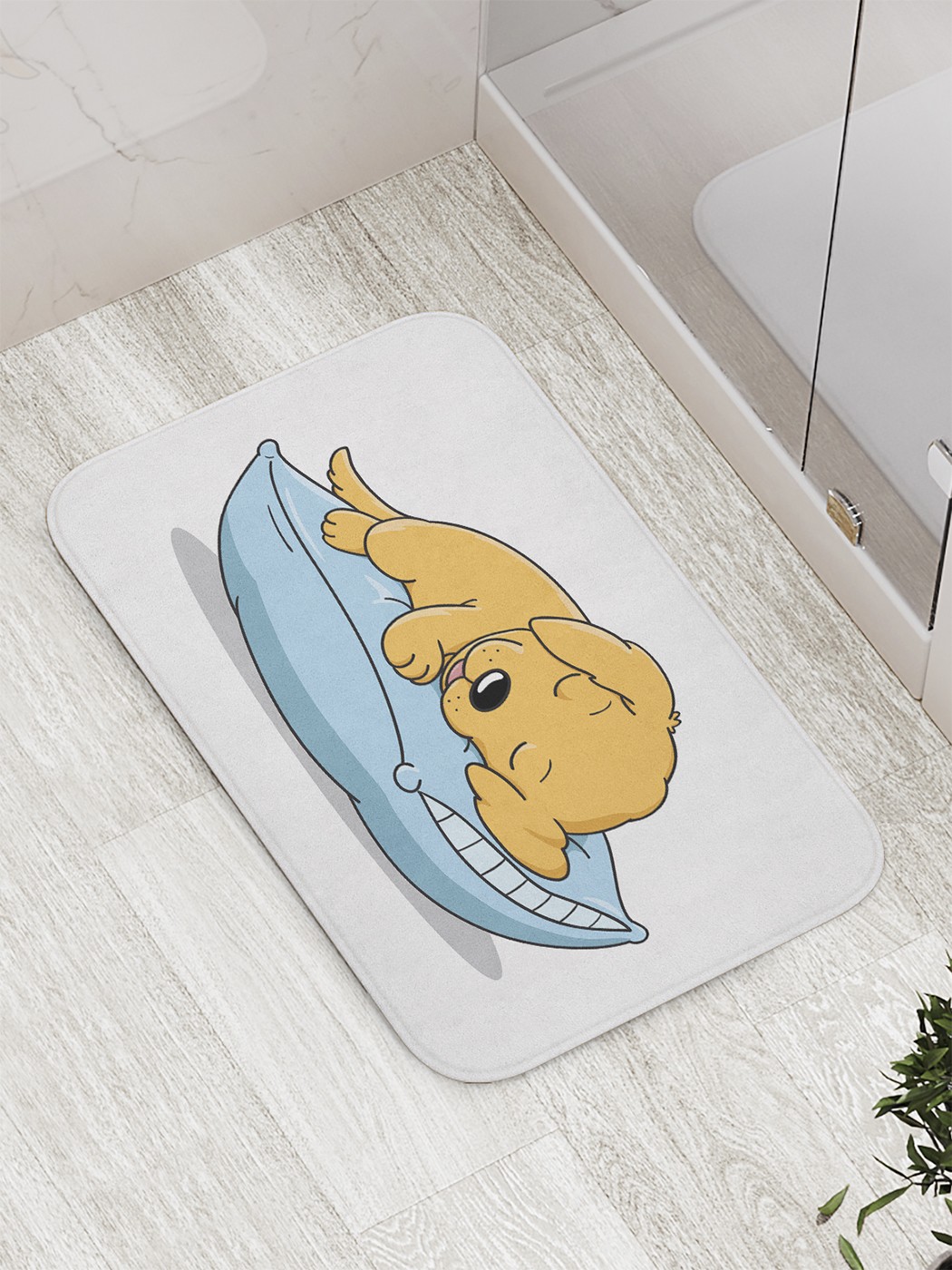 

Коврик противоскользящий для ванной, сауны, бассейна, 77х52 см bath_59186 JoyArty