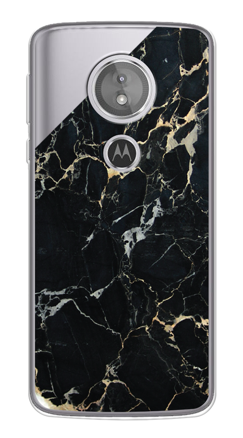 

Чехол Awog на Motorola Moto G6 Play / Моторола Мото G6 Плэй "Черный мрамор уголок", Разноцветный, 240950-3