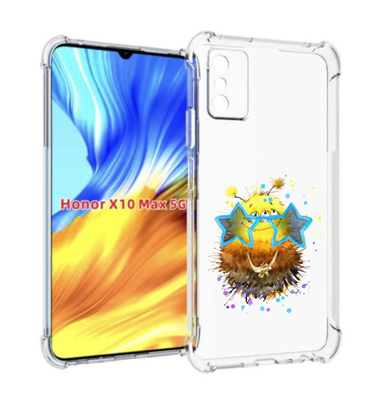 

Чехол MyPads Буня для Honor X10 Max, Прозрачный, Tocco
