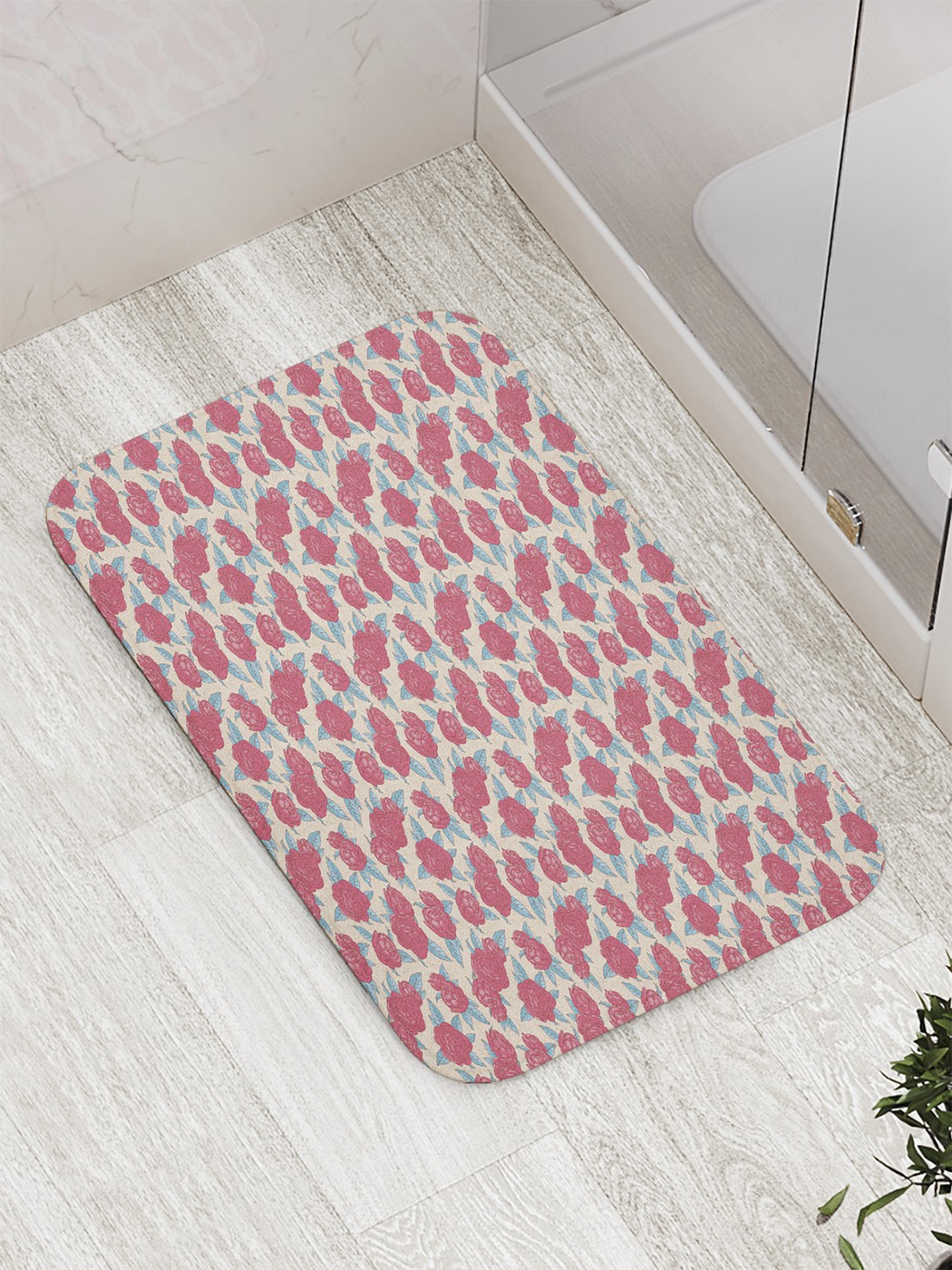

Коврик противоскользящий для ванной, сауны, бассейна, 77х52 см bath_59108 JoyArty