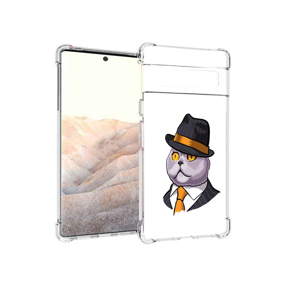 

Чехол MyPads Tocco для Google Pixel 6 Pro британец, Прозрачный, Tocco