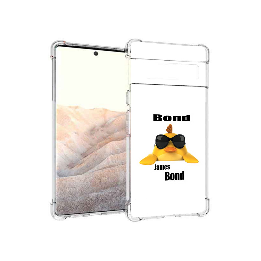 

Чехол MyPads Tocco для Google Pixel 6 Pro бонд, Прозрачный, Tocco