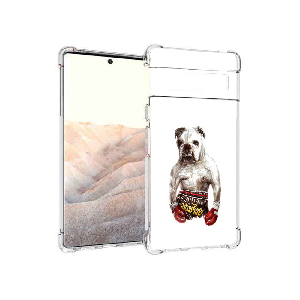 

Чехол MyPads Tocco для Google Pixel 6 Pro боксер, Прозрачный, Tocco