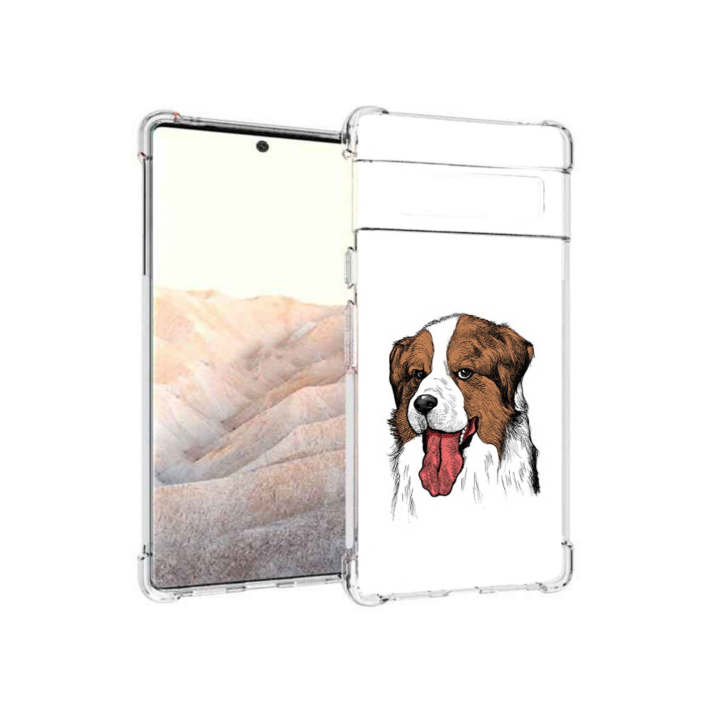 

Чехол MyPads Tocco для Google Pixel 6 Pro бетховен, Прозрачный, Tocco