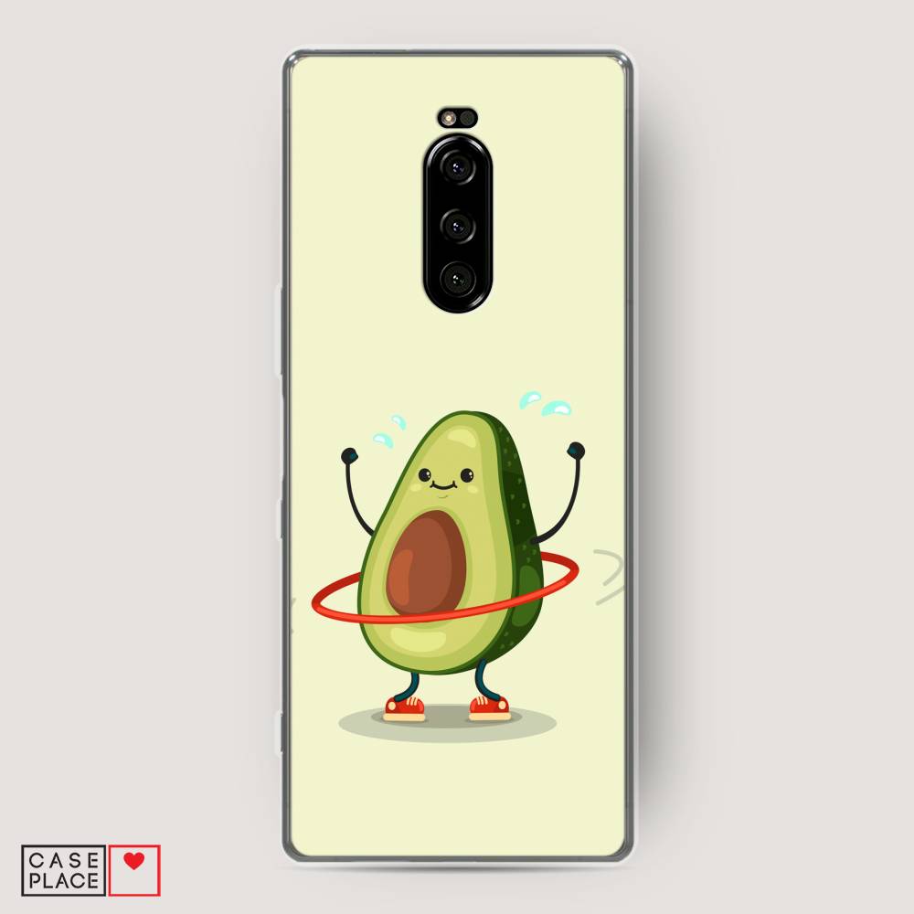 

Чехол Awog на Sony Xperia 1/XZ4 "Авокадо с обручем", Разноцветный, 54250-10