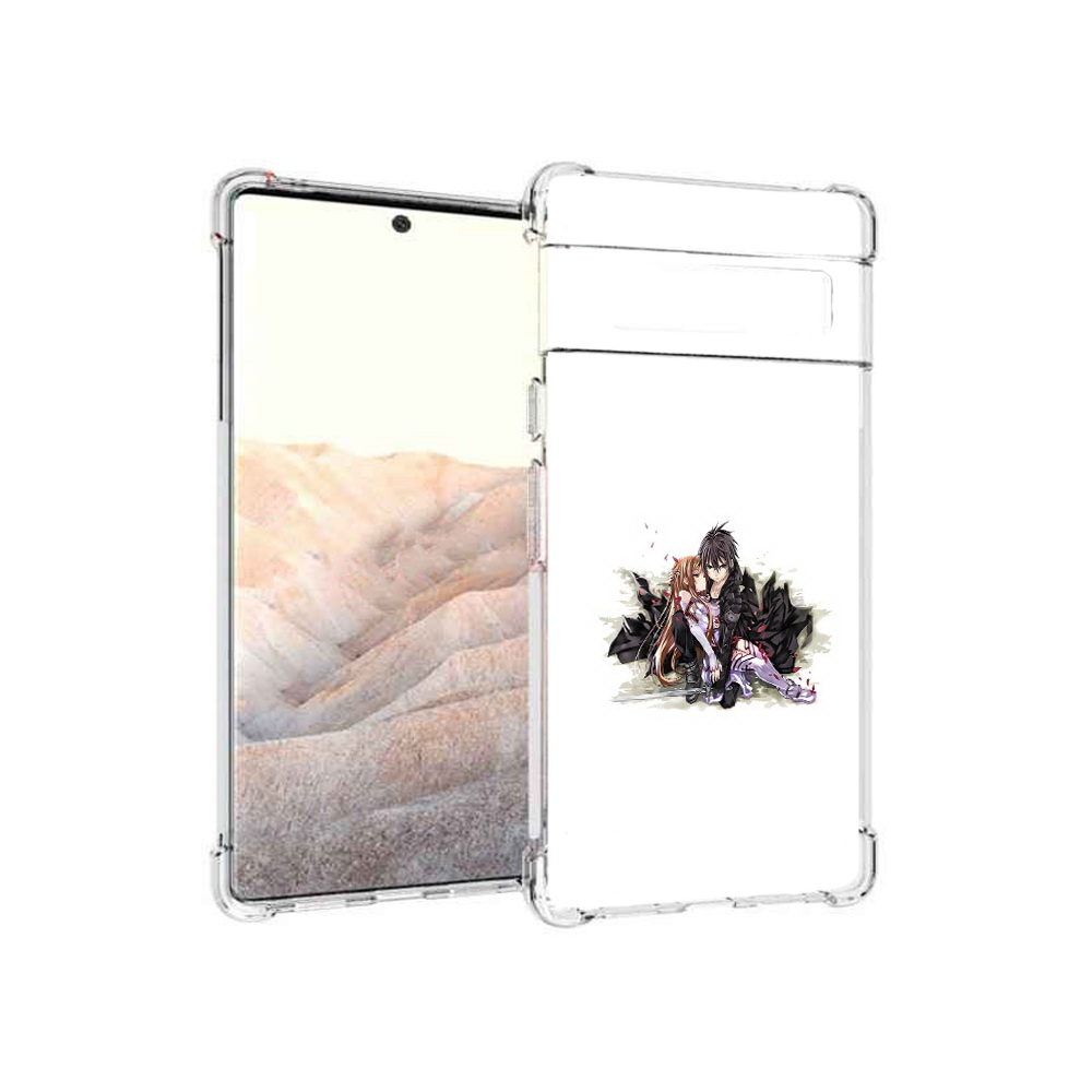 

Чехол MyPads Tocco для Google Pixel 6 Pro аниме асуна, Прозрачный, Tocco