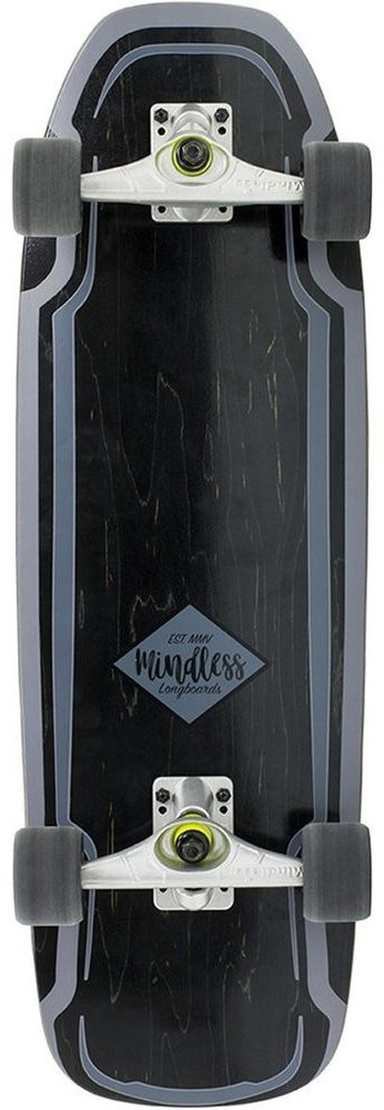 Лонгборд Mindless Surf Skate 77х23 см, black