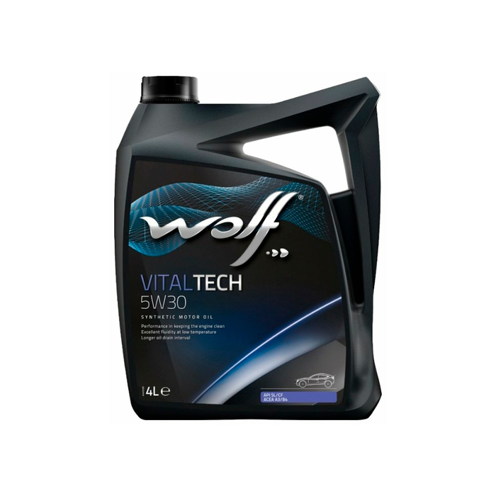 фото Масло моторное vitaltech 5w30 4l wolf