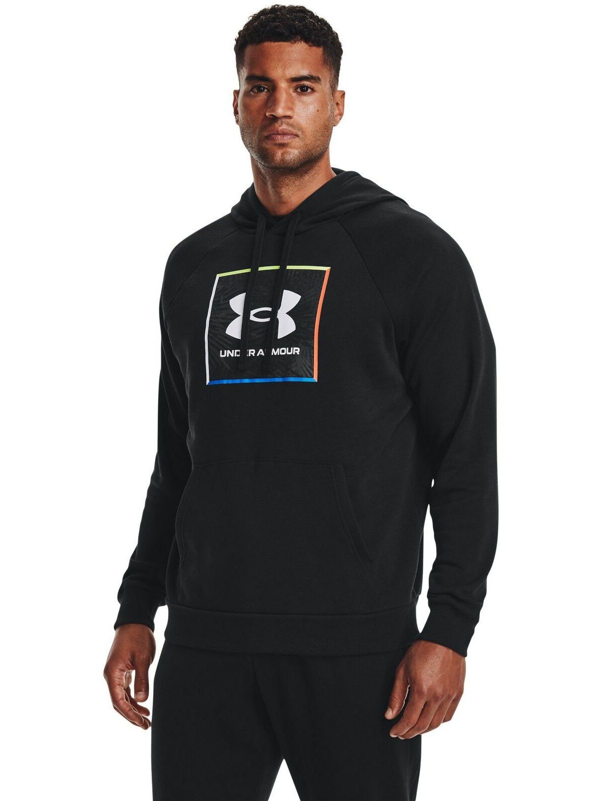 

Толстовка мужская Under Armour Ua Rival Flc Graphic Hoodie черная MD, Черный, Ua Rival Flc Graphic Hoodie