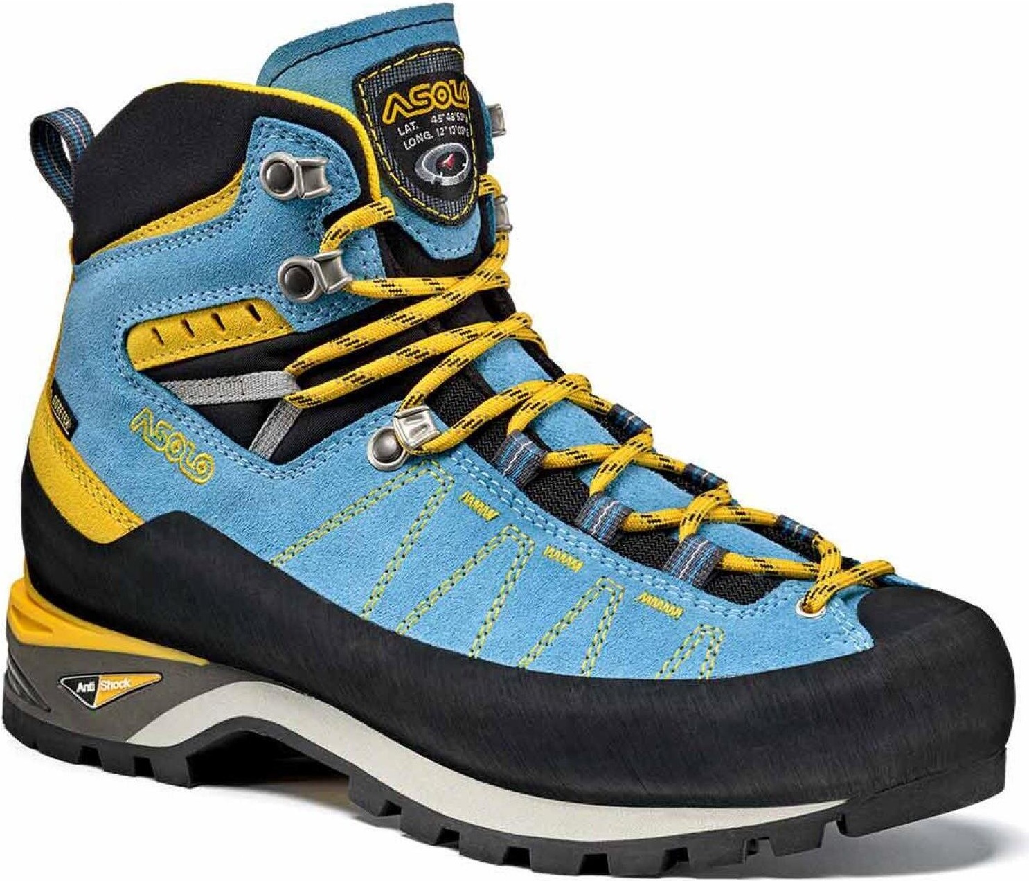 

Ботинки Asolo Alpine Piz Gv, azure/mimosa, 6.5 UK, Alpine Piz Gv