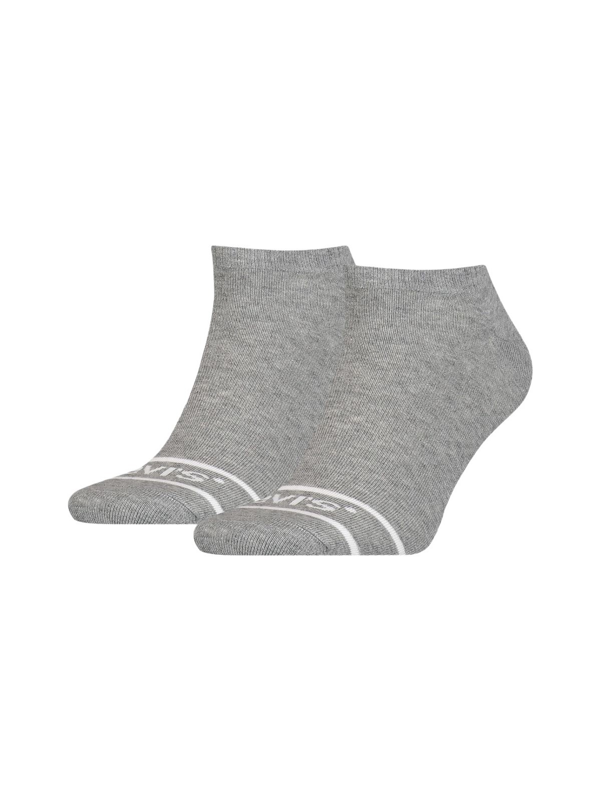 

Комплект носков мужских Levi's Low Cut Sportswear Socks 2 P серых 35, Low Cut Sportswear Socks 2 P