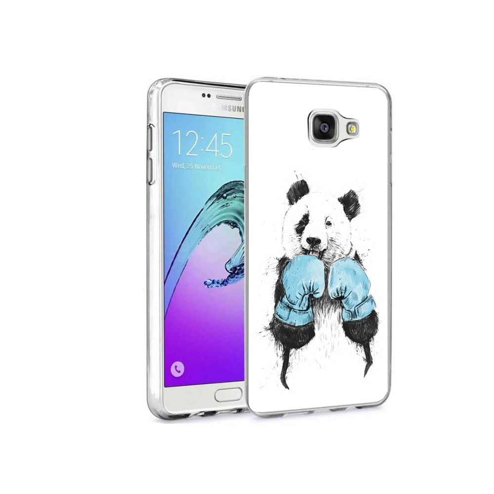 

Чехол MyPads Tocco для Samsung Galaxy A9 Pro панда боксер (PT52968.556.531), Прозрачный, Tocco