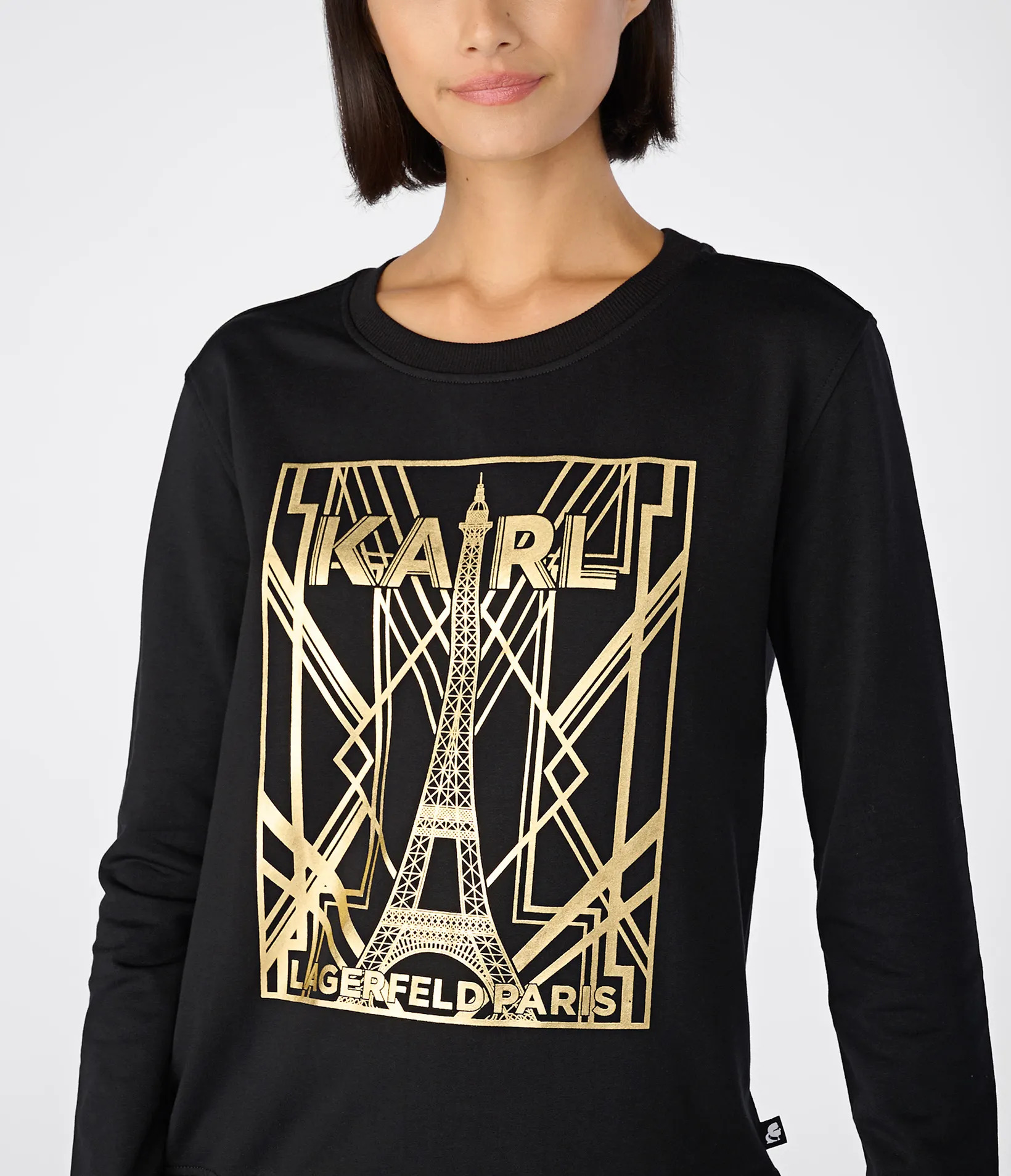 

Свитшот женский Karl Lagerfeld L2WHQC70 черный M, L2WHQC70