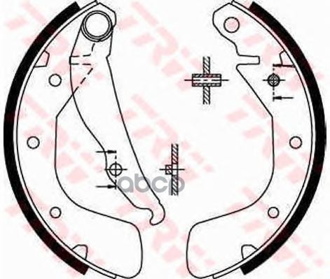 

Колодки Тормозные Барабанные Trw Gs8543 TRW арт. GS8543
