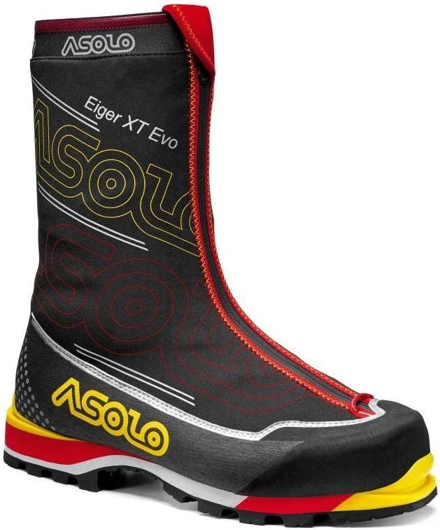 фото Ботинки asolo eiger xt evo gv, black/red, 9 uk