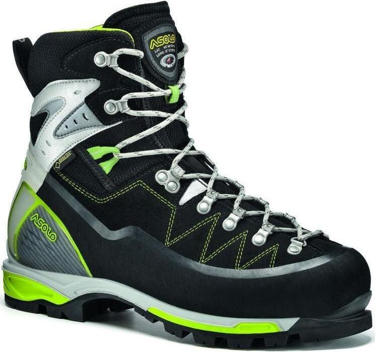 

Ботинки Asolo Alpine Alta Via Gv, black/green, 11 UK, Зеленый;серебристый;черный, Alpine Alta Via Gv