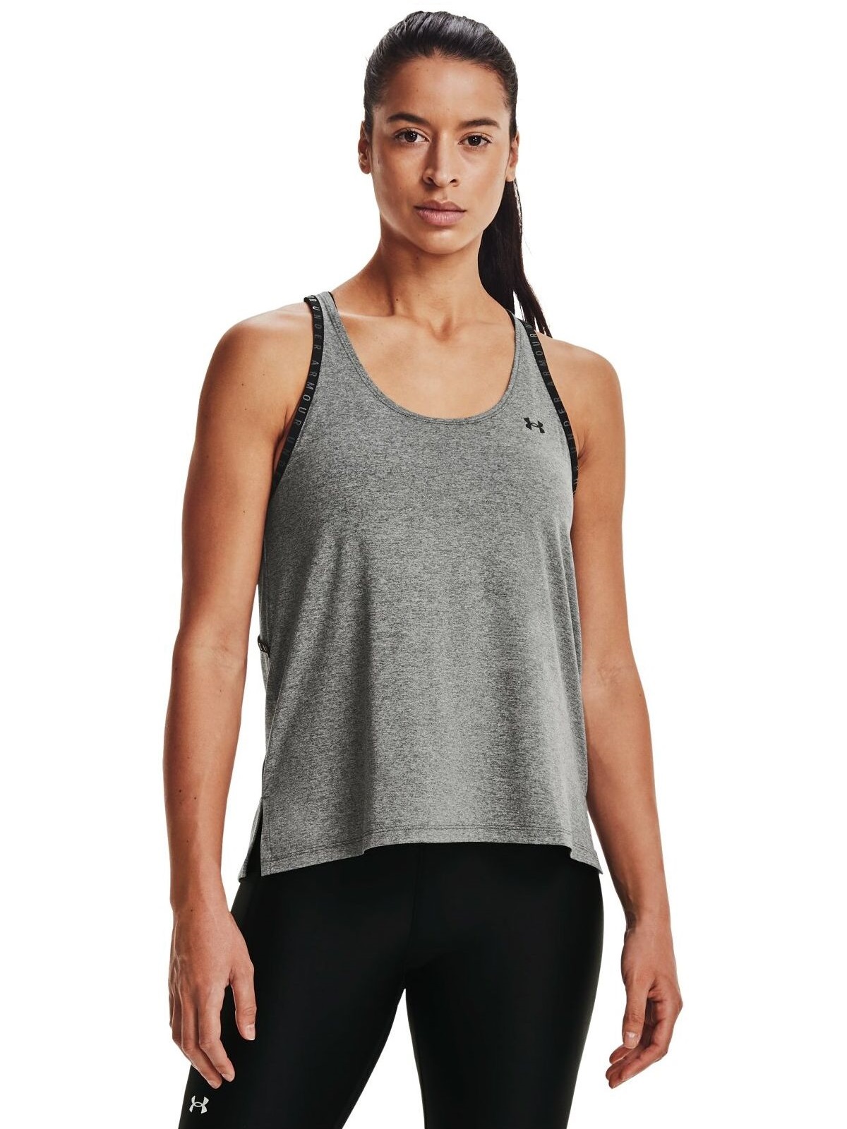 

Майка женская Under Armour UA Knockout Mesh Back Tank черная XL, Черный, UA Knockout Mesh Back Tank