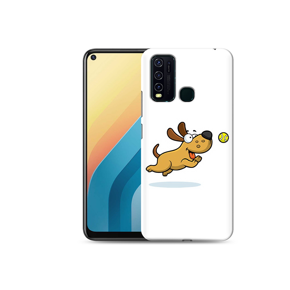 

Чехол MyPads Tocco для Vivo Y30 пёсик (PT149334.437.563), Прозрачный, Tocco