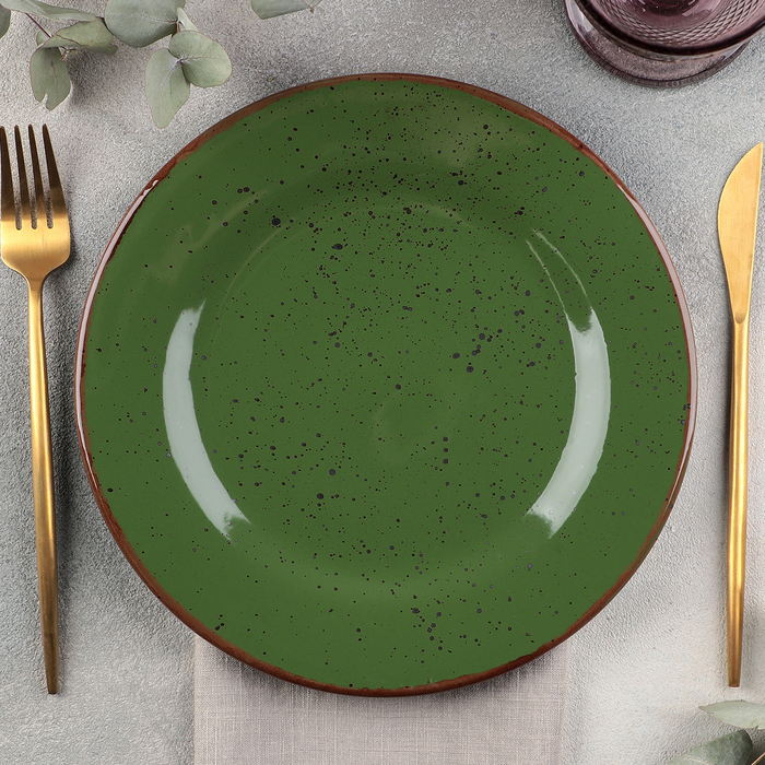 

Тарелка Punto verde, d=24 см, Зеленый