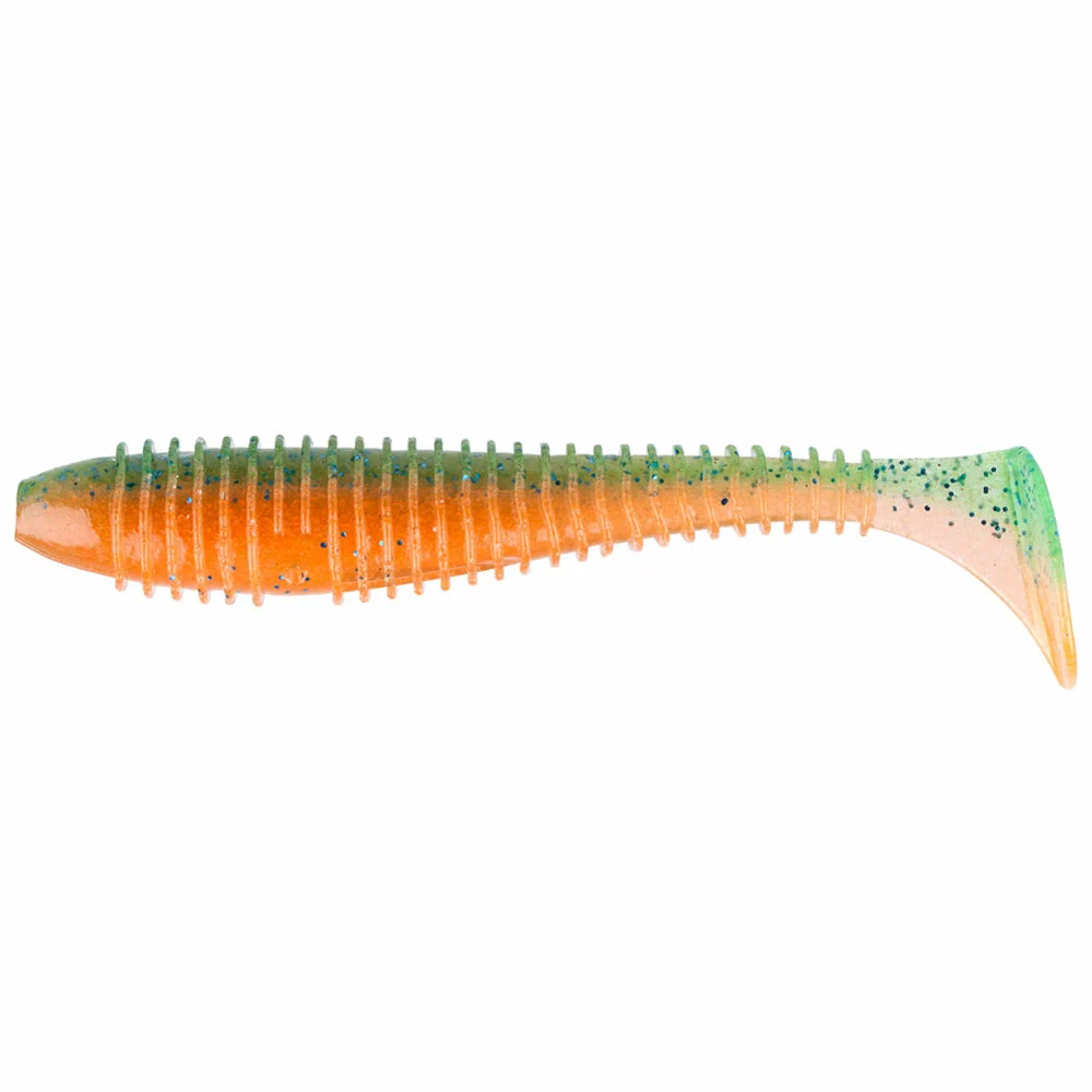 

Приманка силиконовая Keitech Swing Impact Fat 7.8 (2шт в уп) цвет PAL11 Rotten Carrot, Зеленый;оранжевый, Swing Impact Fat