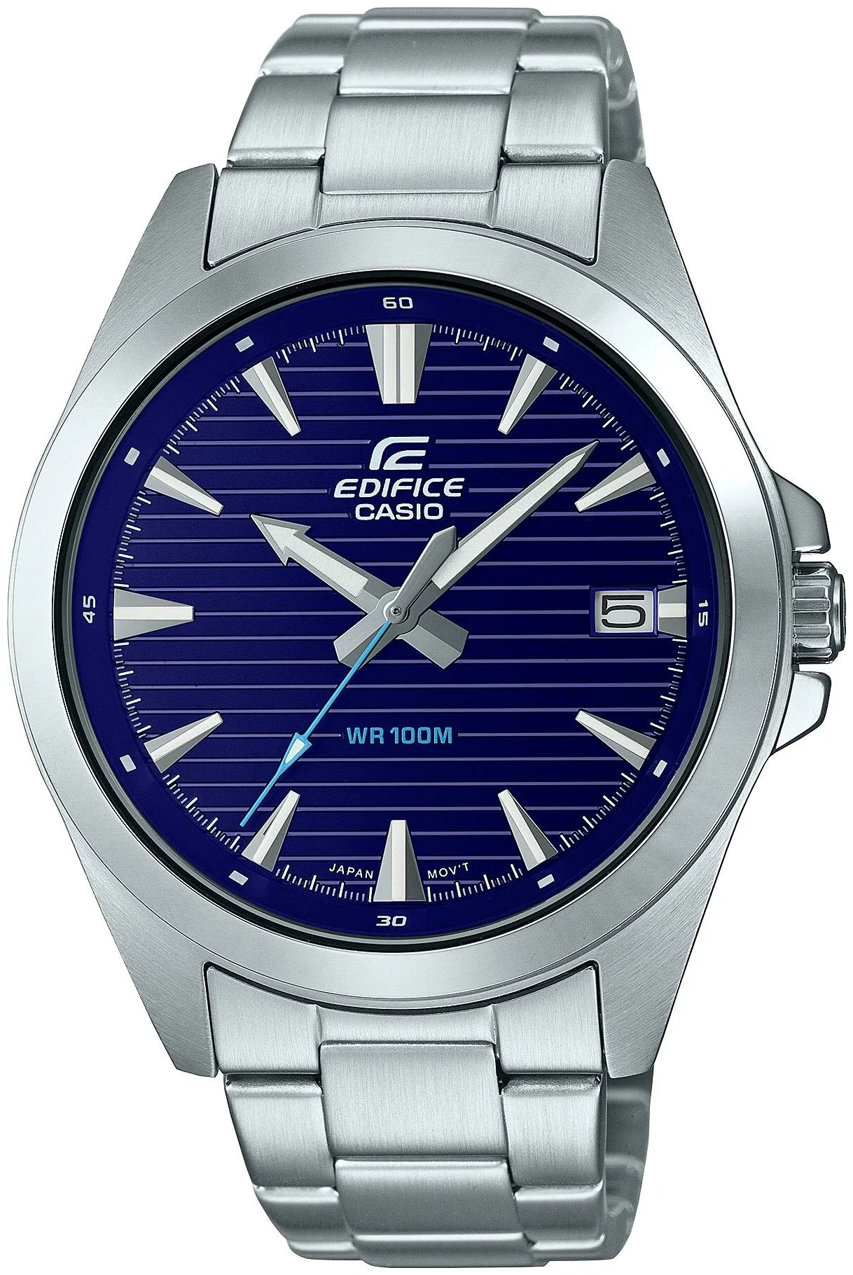 

Наручные часы мужские Casio Edifice EFV-140D-2A серебристые, EFV-140D-2A