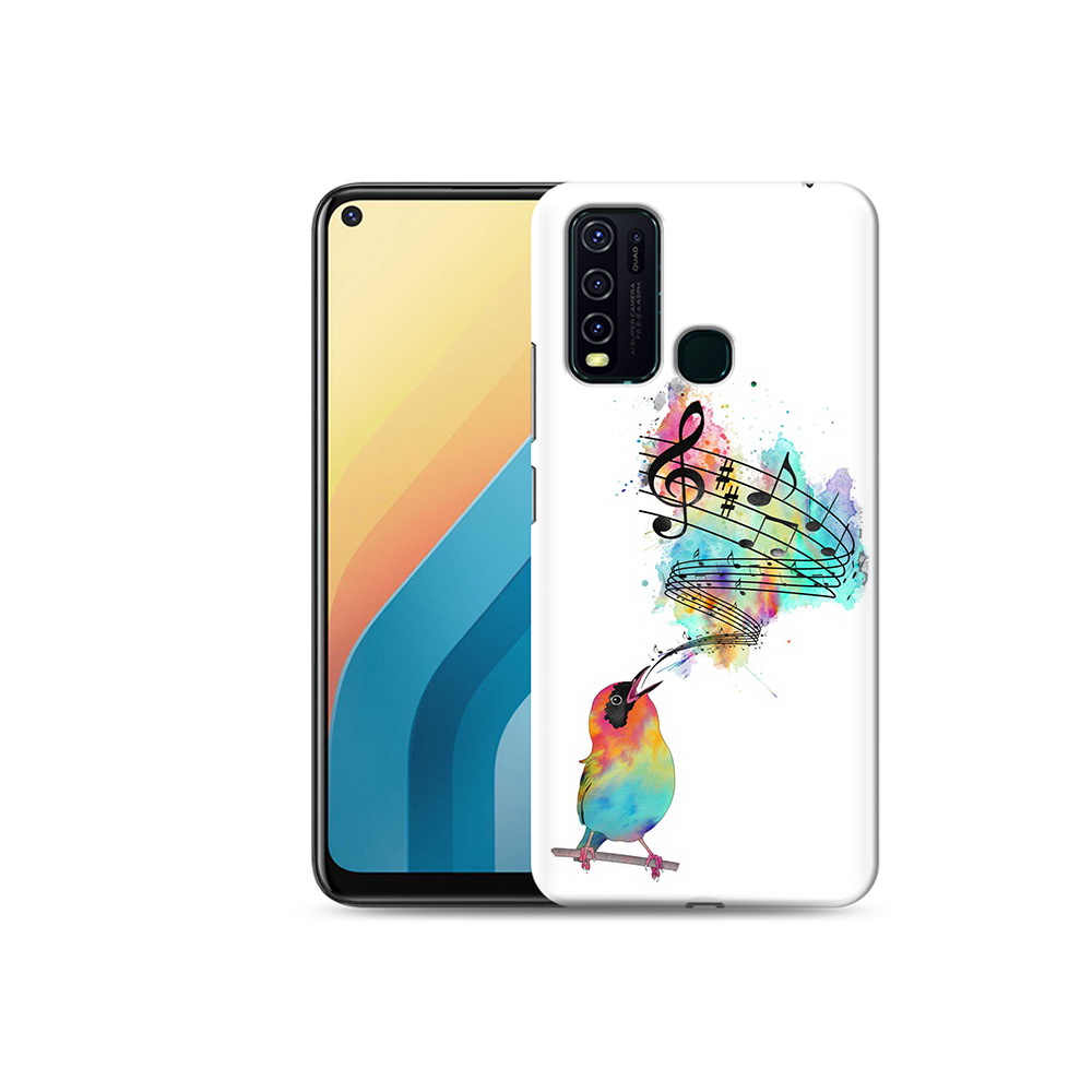 

Чехол MyPads Tocco для Vivo Y30 певчая птичка (PT149334.437.536), Прозрачный, Tocco