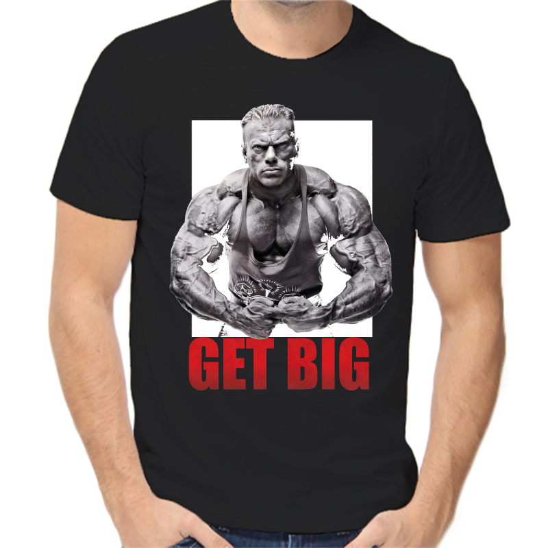 

Футболка мужская черная 50 р-р get big, Черный, fm_get_big