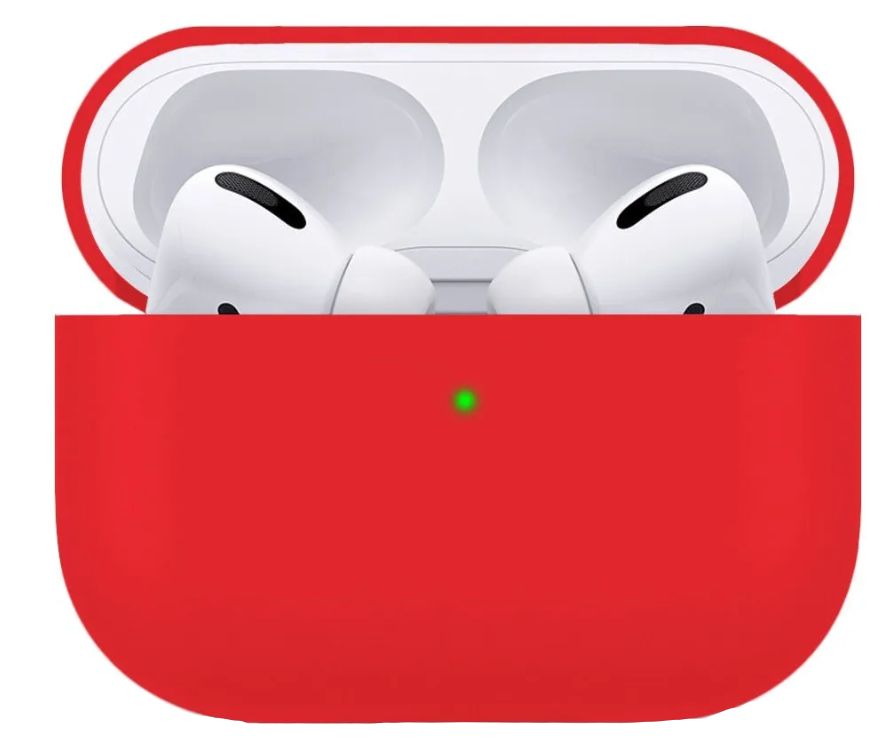 

Чехол силиконовый для Airpods Pro/Pro 2, красный