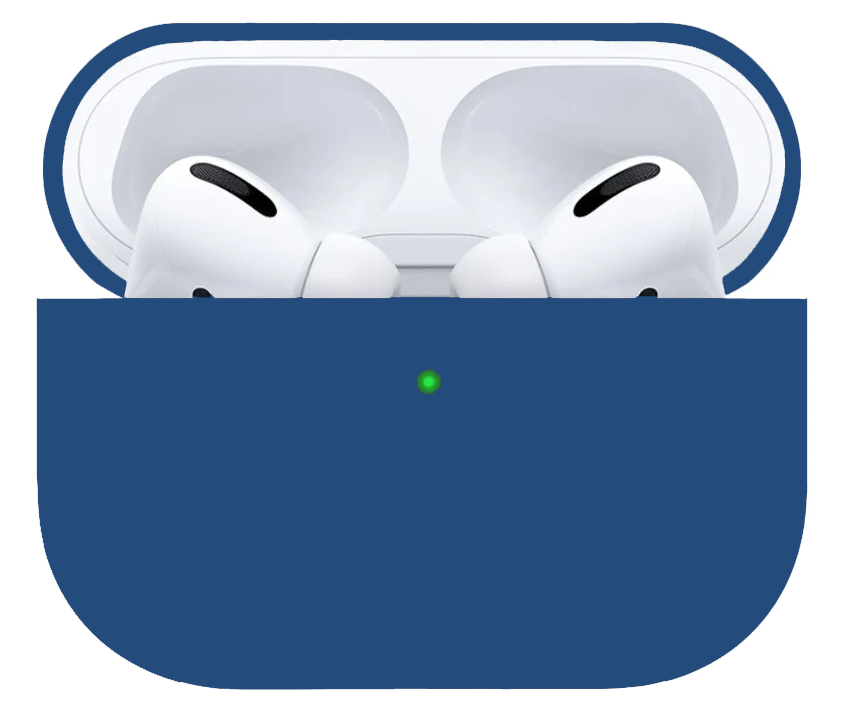 

Чехол силиконовый для Airpods Pro/Pro 2, синий (Midnight Blue)