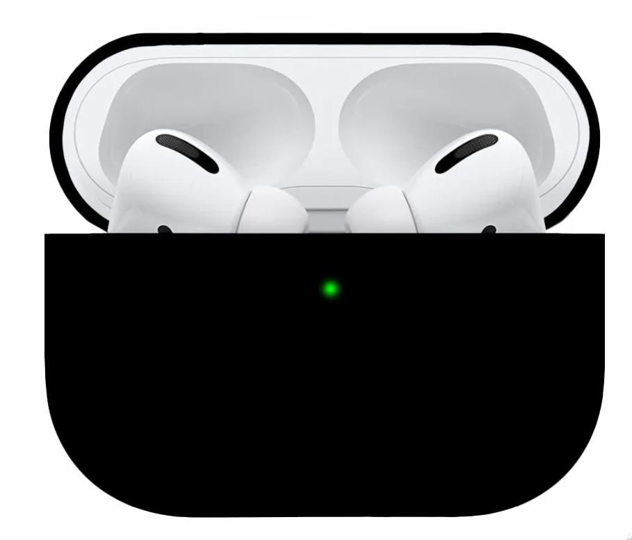 

Чехол силиконовый для Airpods Pro/Pro 2, черный