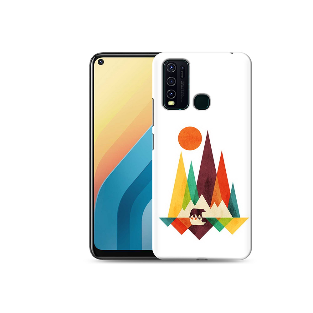 

Чехол MyPads Tocco для Vivo Y30 нарисованные горы с медведем (PT149334.437.506), Прозрачный, Tocco