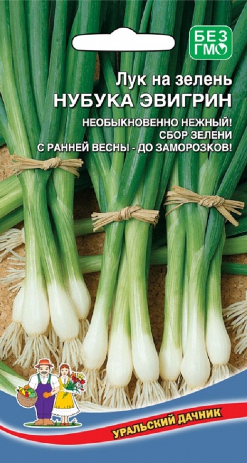 

Семена зелени Уральский дачник Лук на зелень Нубука Эвигрин 31158 1 шт.