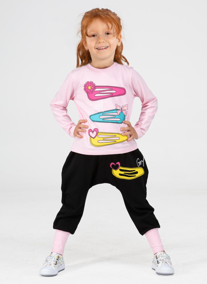 

Костюм Lupia Kids р. 6-7 лет Мультиколор, 980 (доставка из-за рубежа), Черный;розовый, 980
