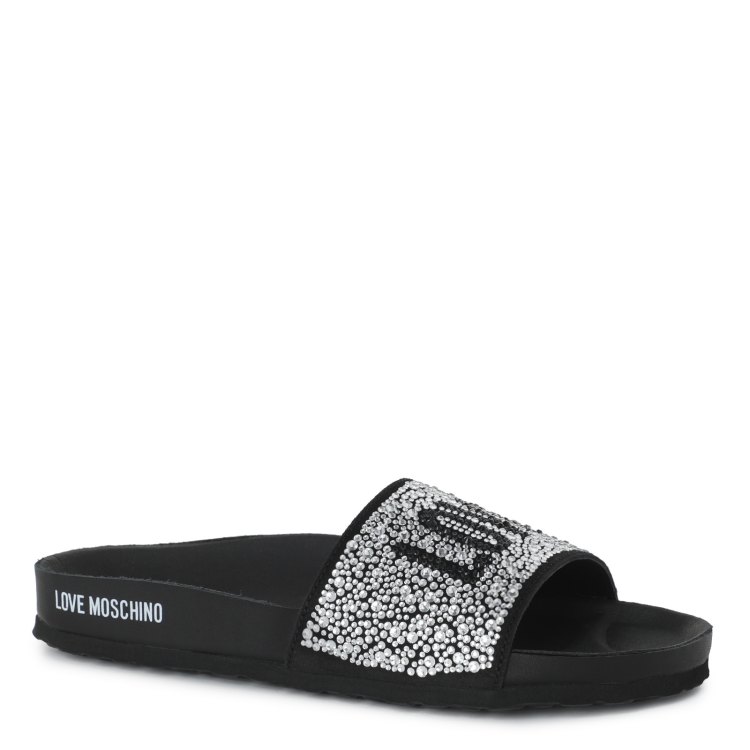 

Сланцы женские Love Moschino JA28203G черные 40 EU, JA28203G