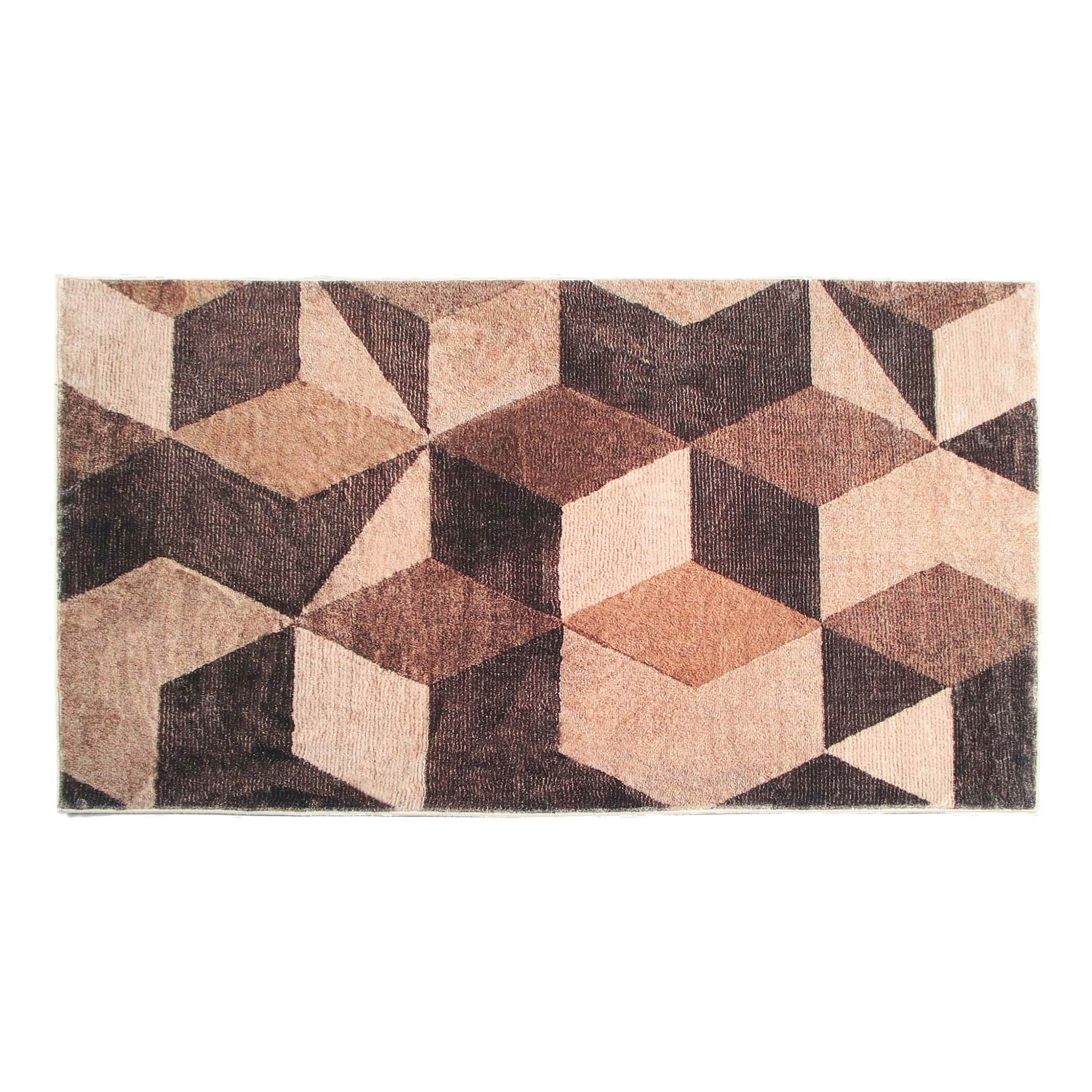 фото Коврик silverstone carpet 80 х 150 см полиэстер коричневый