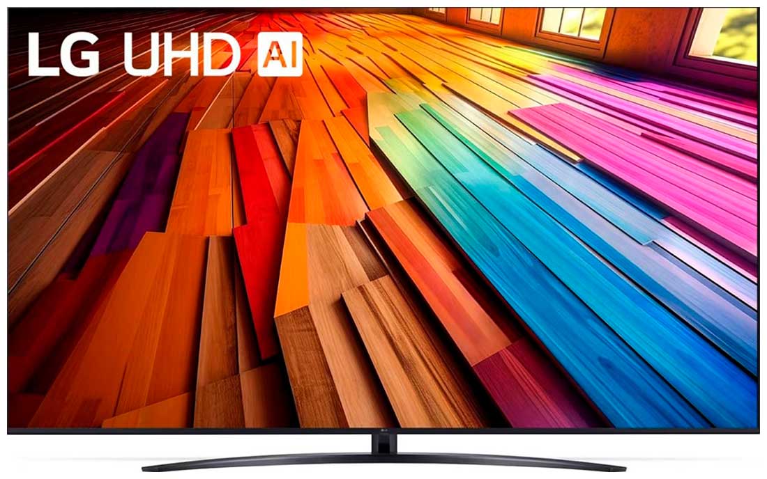 

Телевизор LG 86UT81006LA.ARUG, 86"(218 см), UHD 4K, Черный, 86UT81006LA.ARUG