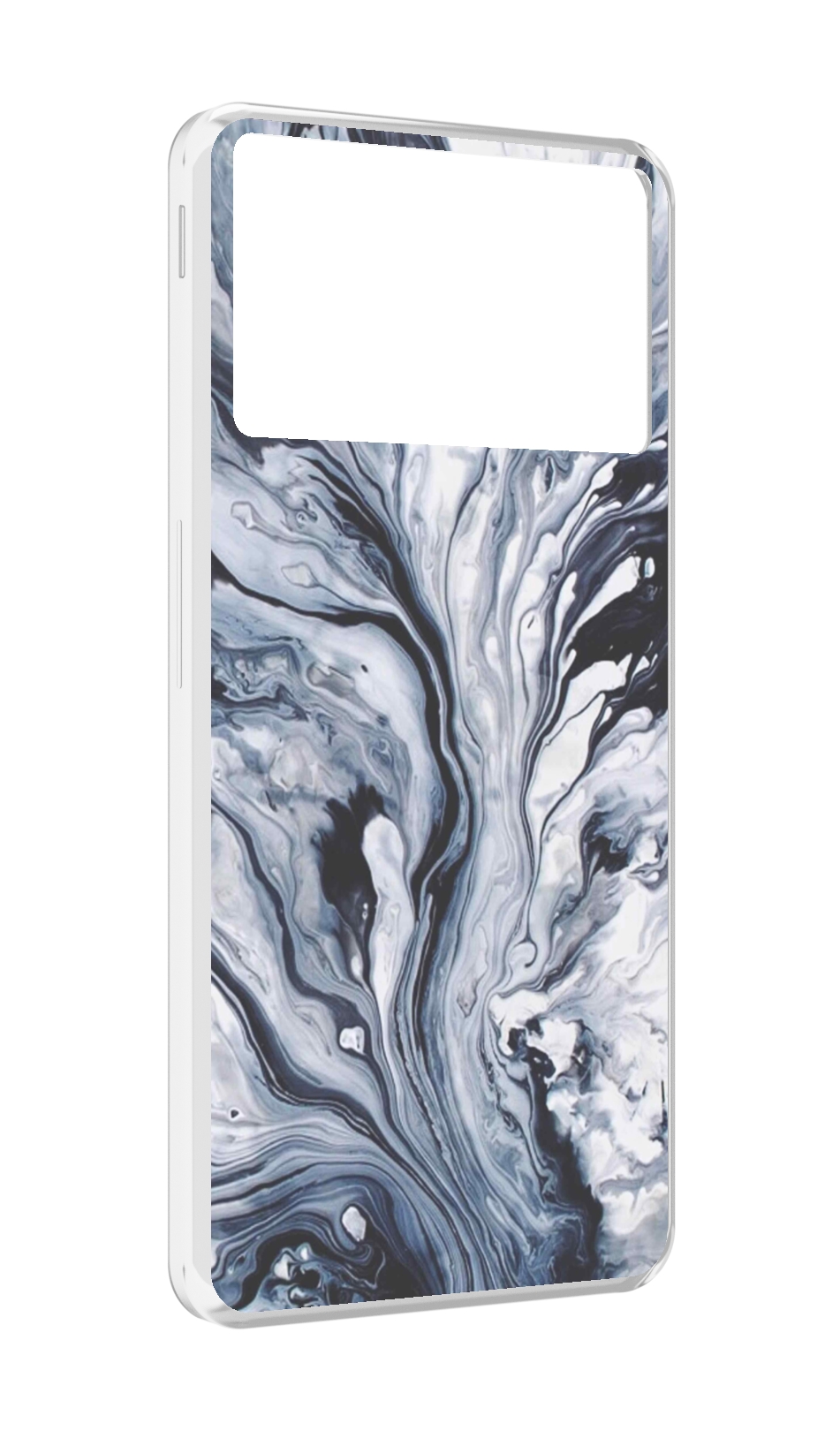 

Чехол MyPads серая краска для ZTE Nubia Z40S Pro, Прозрачный, Tocco