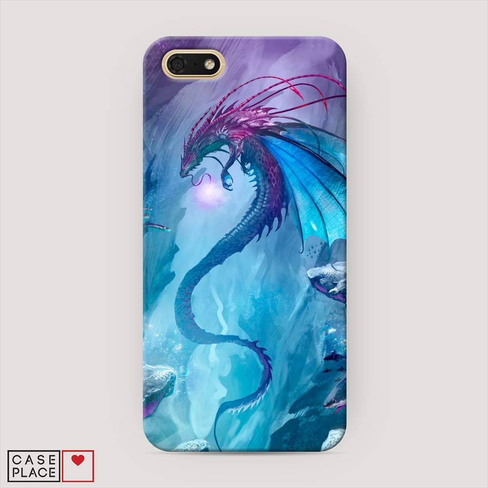 

Чехол Awog "Водный дракон" для Huawei Y5 Prime 2018, 66320-1