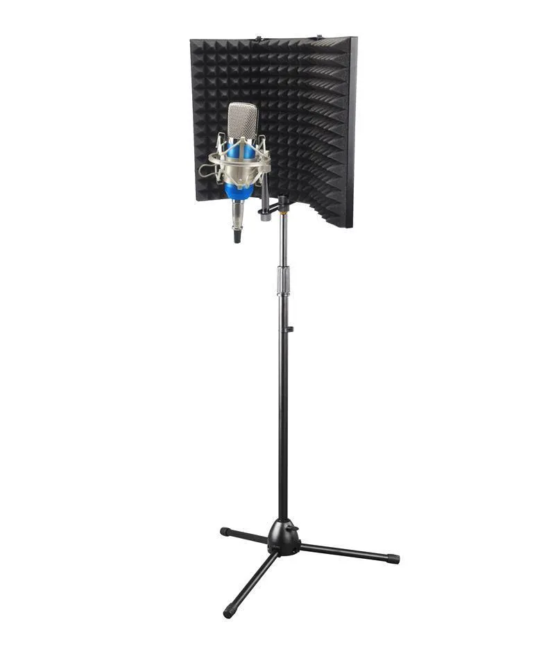 

Акустический экран для микрофона со стойкой DR SOUND XS-18WD01, Черный