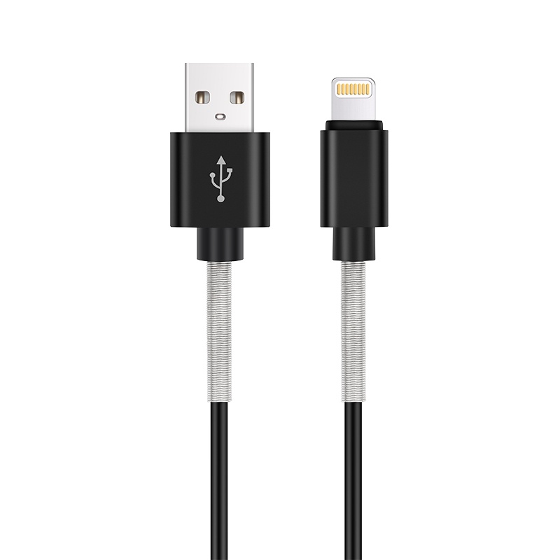 Кабель AVS IP-561S USB - USB Type-C, 1 м, черный