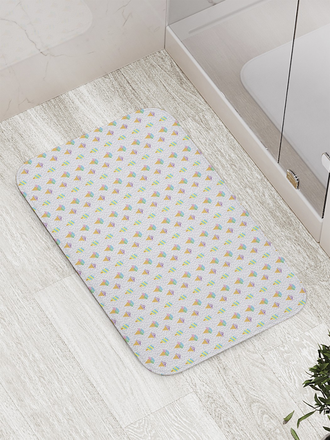 

Коврик противоскользящий для ванной, сауны, бассейна, 77х52 см bath_59034 JoyArty