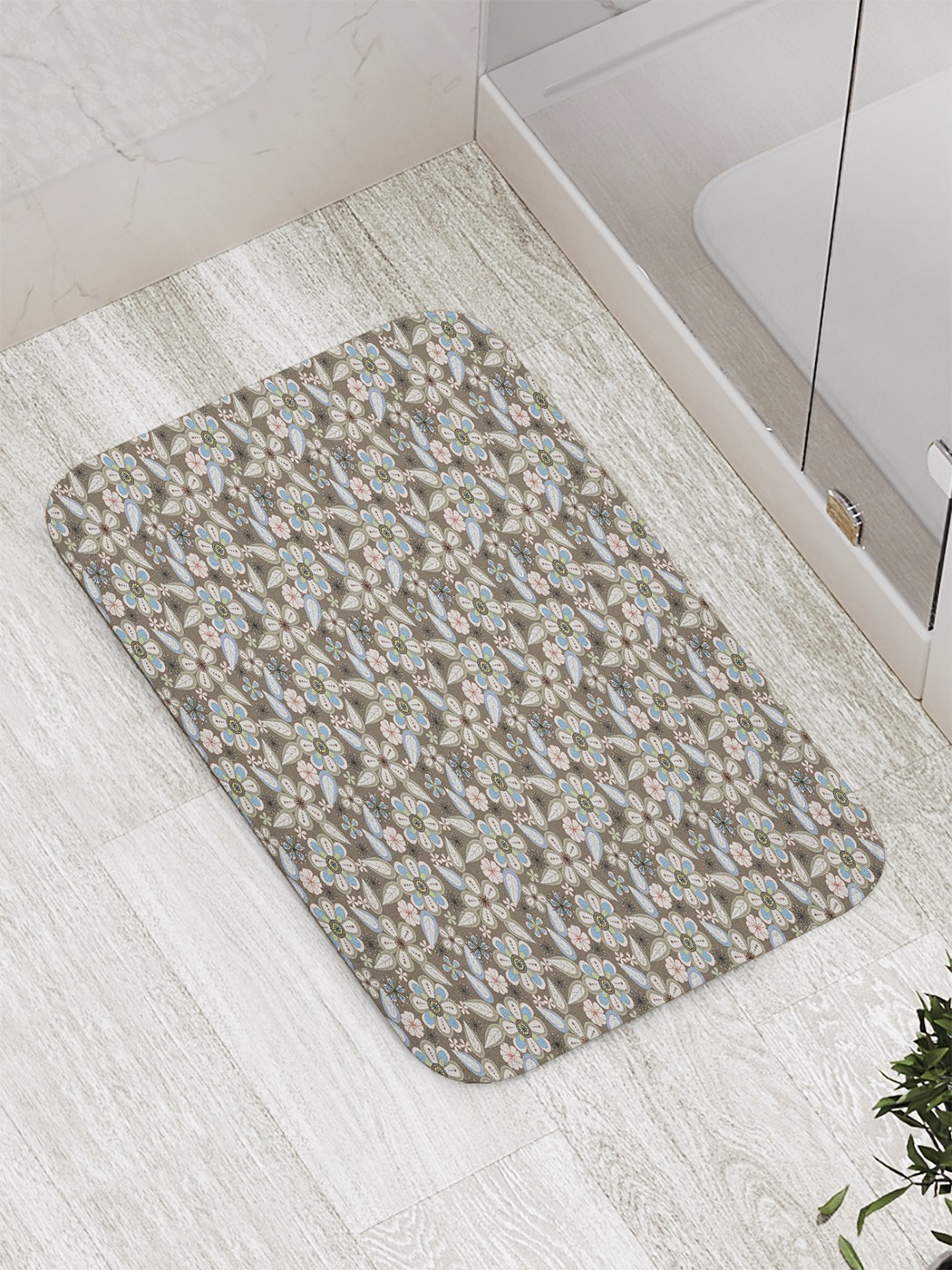 

Коврик противоскользящий для ванной, сауны, бассейна, 77х52 см bath_59031 JoyArty